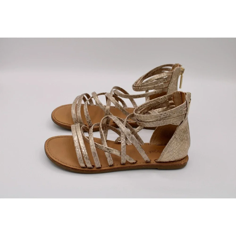 Cat & Jack‎ Gladiator Sandals Gold Size 2